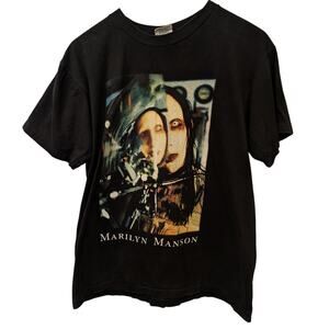 Vintage 1997 Marylin Manson The Beautiful‎ People T-Shirt Winterland Band Tee